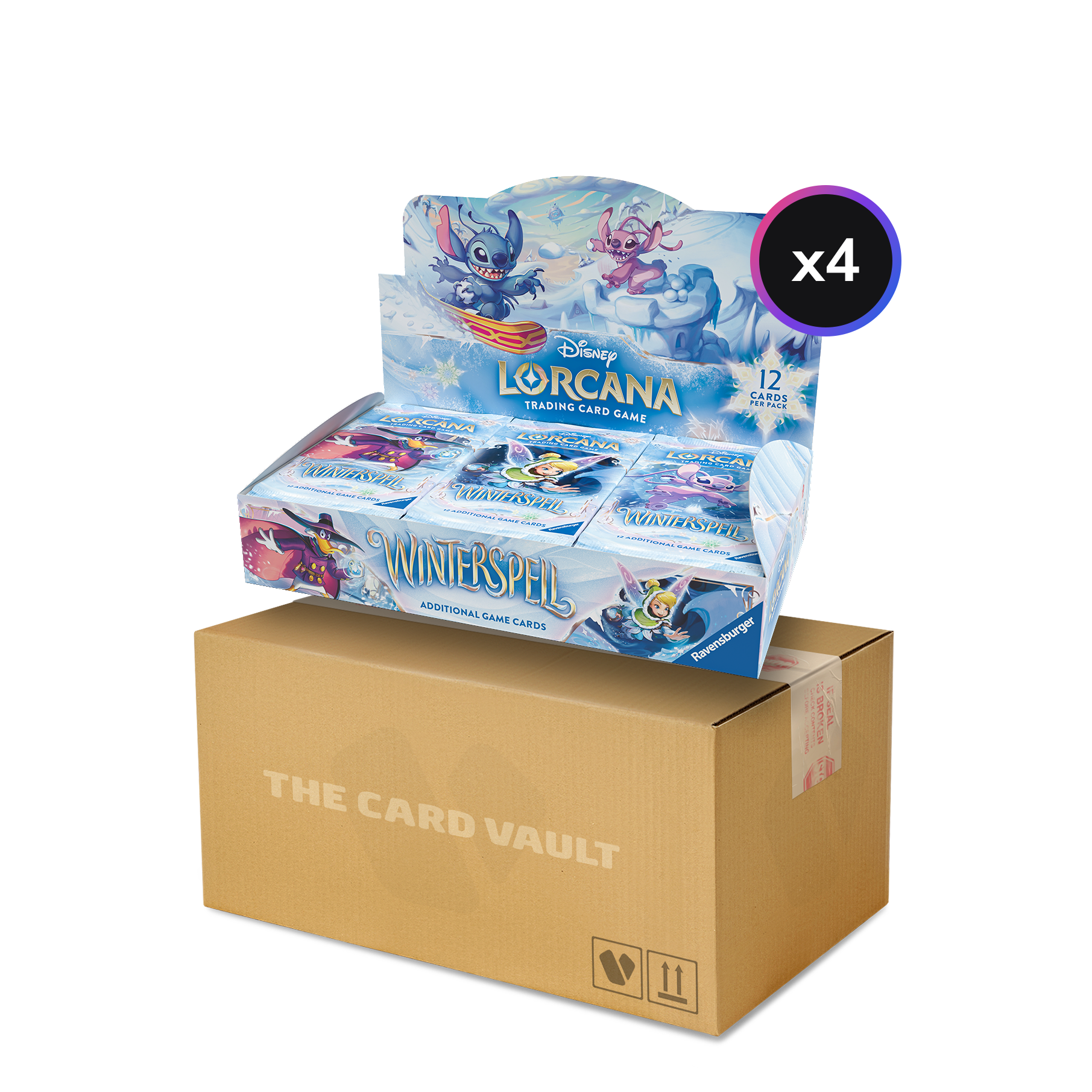 Disney - Lorcana TCG - Winterspell -  Display Case (4x Booster Boxes)